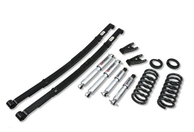 BT Lower Kit w SP Shocks - Belltech LOWERING KIT WITH SP SHOCKS
