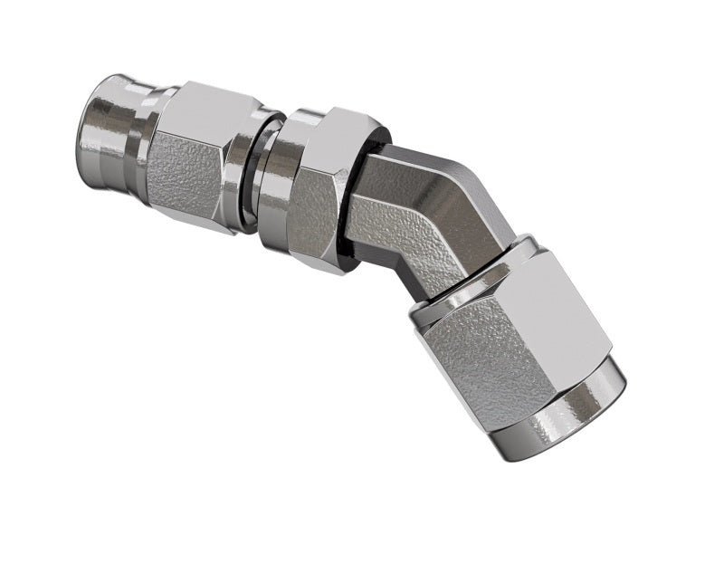GR PWS Brake Line Fittings - Goodridge 45 Deg Forged Swivel Female for AN3 Fittings