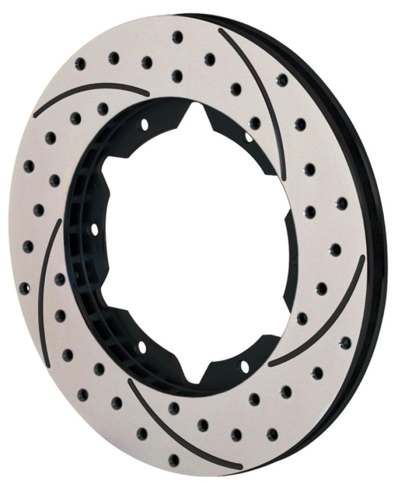 WIL Rotors - Wilwood Rotor-UL30 Iron RH-SRP BLK Drl 11.00 x .810 - 6 on 6.25in