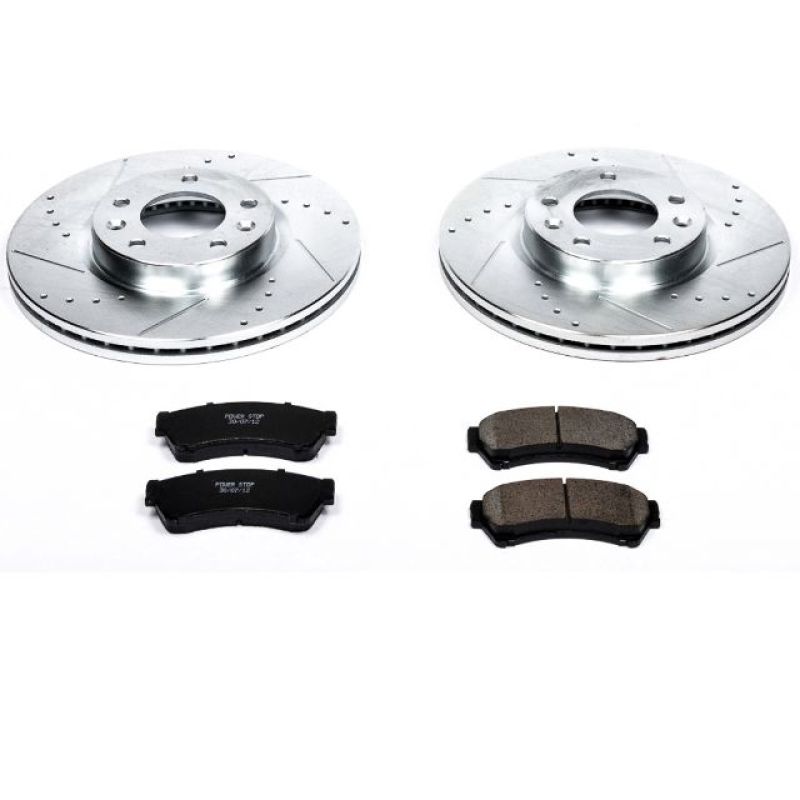 PSB Z23 Evolution Kit - Power Stop 06-12 Ford Fusion Front Z23 Evolution Sport Brake Kit