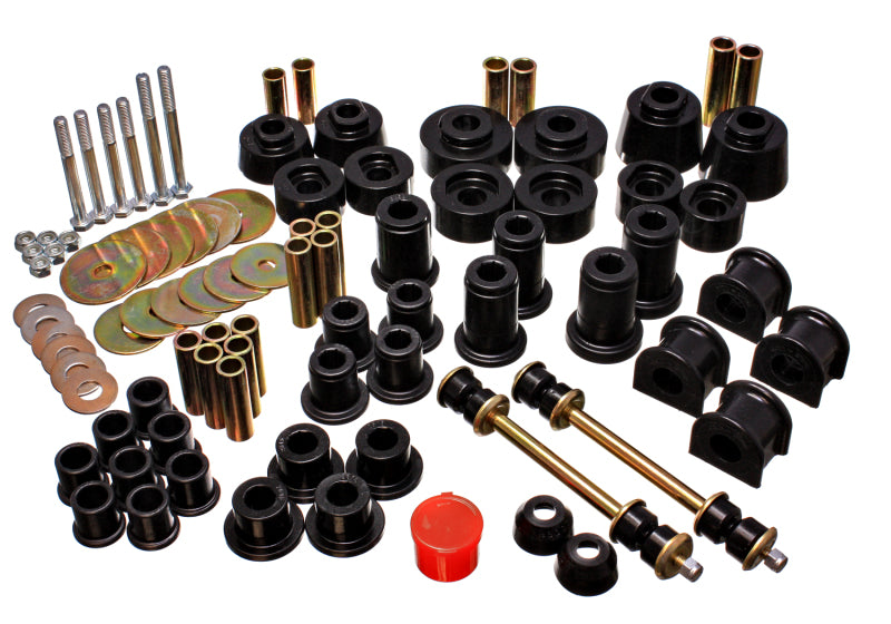 ES Hyper-Flex Sets - Black - Energy Suspension Hyper-Flex Master Set - Black