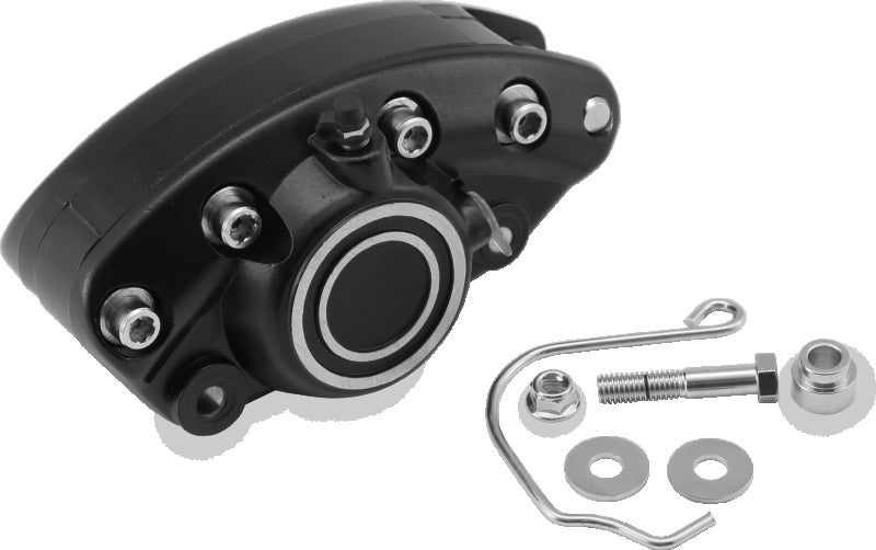 BKC Brake Caliper - Bikers Choice 73-84 FL Black Front Banana Caliper Replaces H-D 44006-80