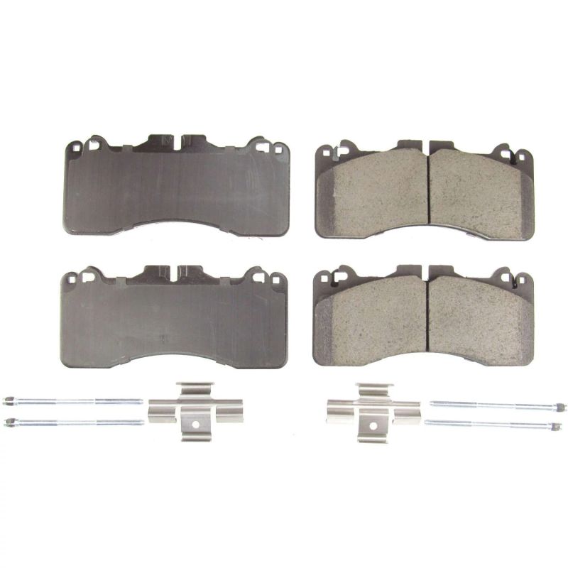 PSB Z17 Evolution Brake Pads - Power Stop 16-18 Lexus GS F Front Z17 Evolution Ceramic Brake Pads w/Hardware