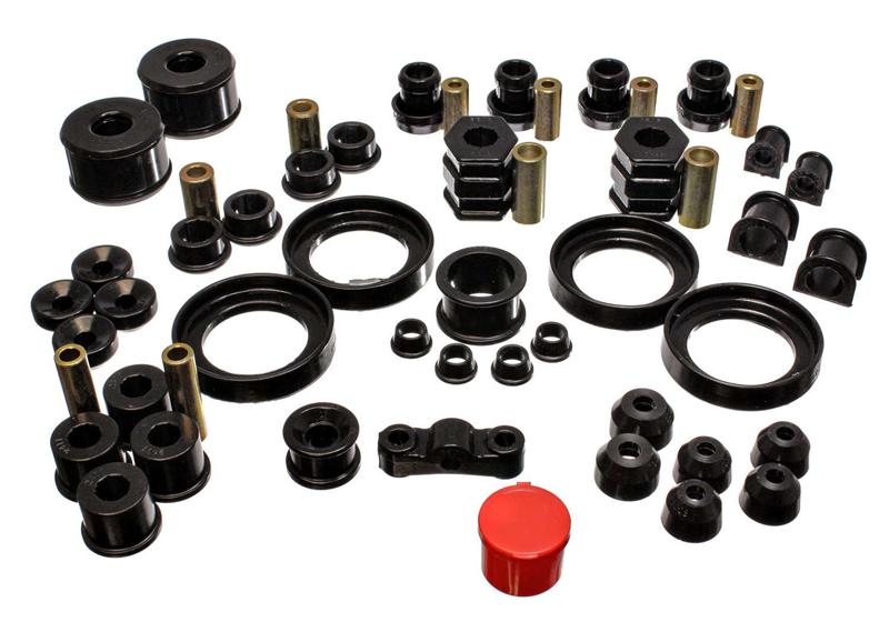 ES Hyper-Flex Sets - Black - Energy Suspension 99-00 Honda Civic Si Black Hyper-Flex Master Bushing Set