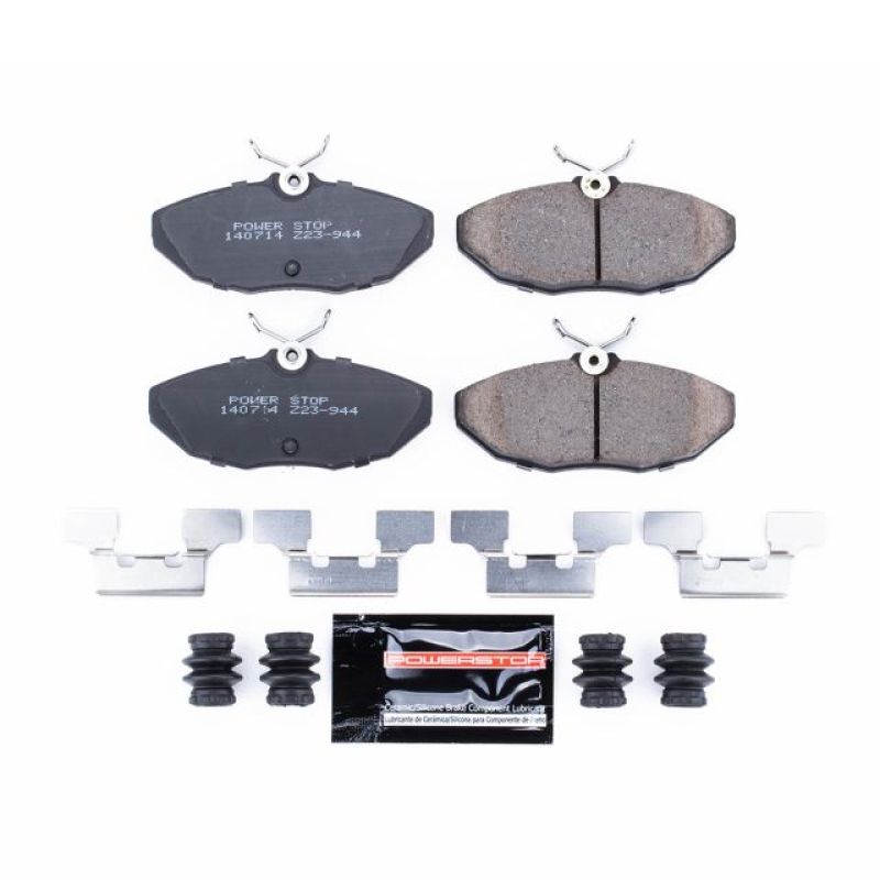 PSB Z23 Evolution Brake Pads - Power Stop 03-05 Jaguar S-Type Rear Z23 Evolution Sport Brake Pads w/Hardware