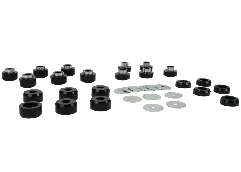 WL Bushings - Body Mount - Whiteline 1997-2006 Jeep Wrangler Body Mount Bushing Set