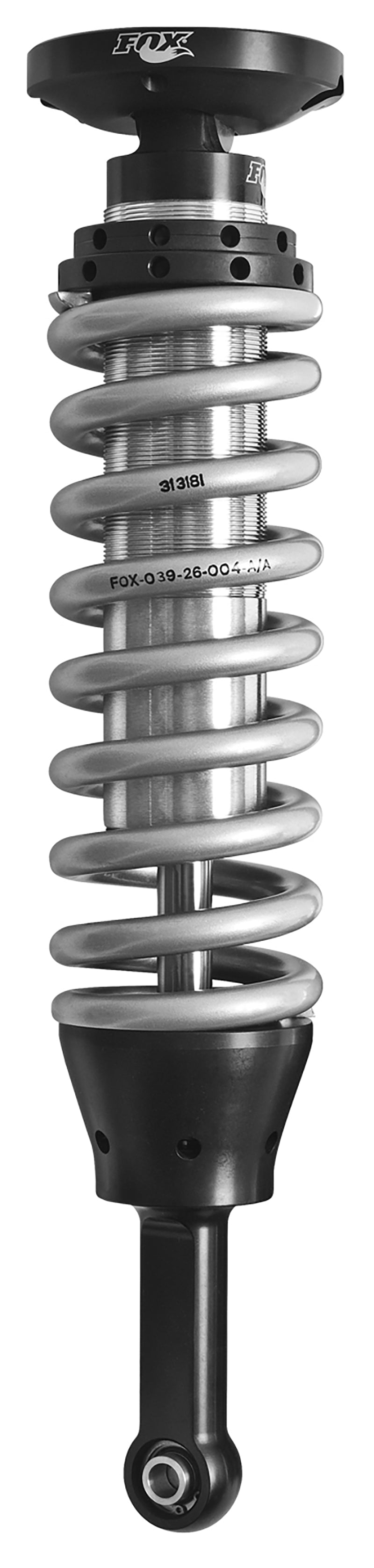 FOX 2.5 Factory Coilover Shock - Fox 2005 Tacoma 2.5 Factory Series 4.61in. IFP Coilover Shock Set - Black/Zinc