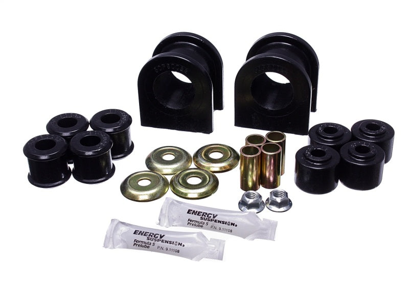 ES Sway Bar Bushings - Black - Energy Suspension 89-11 Ford F53 Motorhome Black 36mm Rear Sway Bar Bushing Set