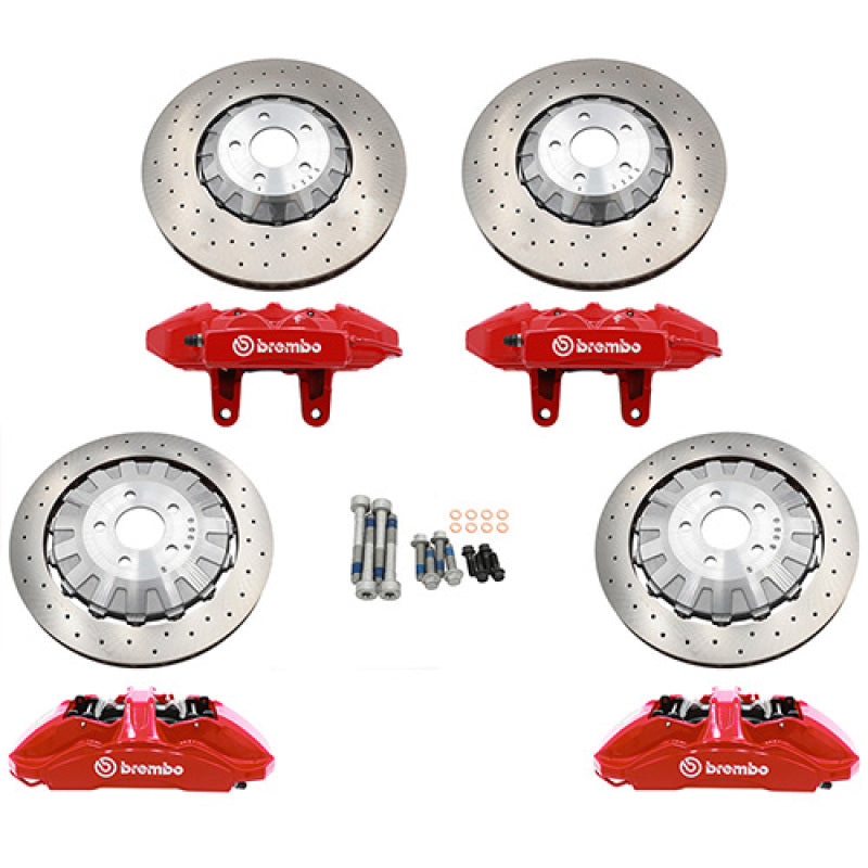 FR Brake Upgrade Kits - Ford Racing 2015-2017 Mustang GT350 Brake Upgrade Kit