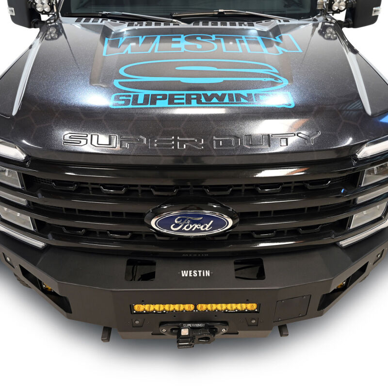 WES Pro-Series Bumpers - Westin 23-24 Ford F250/350 Pro-Series Front Bumper - Textured Black