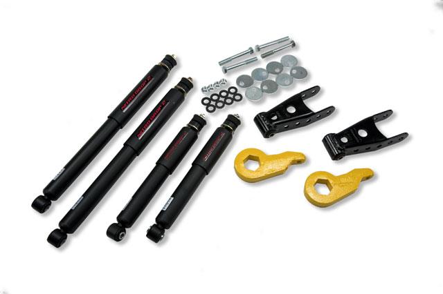 BT Lowering Kit w ND2 Shocks - Belltech LOWERING KIT WITH ND2 SHOCKS