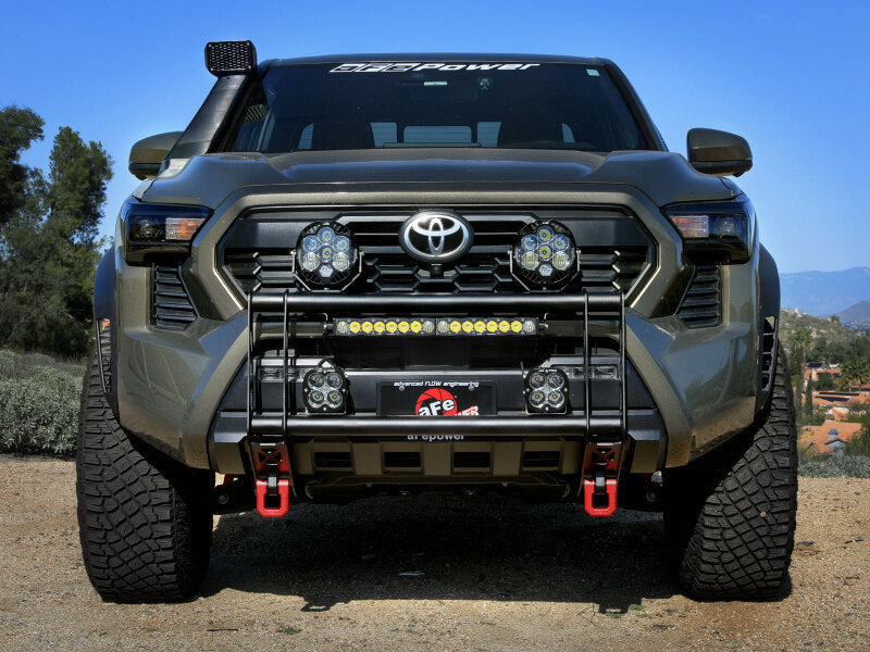 AFE Bumpers - aFe POWER 24-26 Toyota Tacoma (N400) L4-2.4L (t) Terra Guard Bull Bar