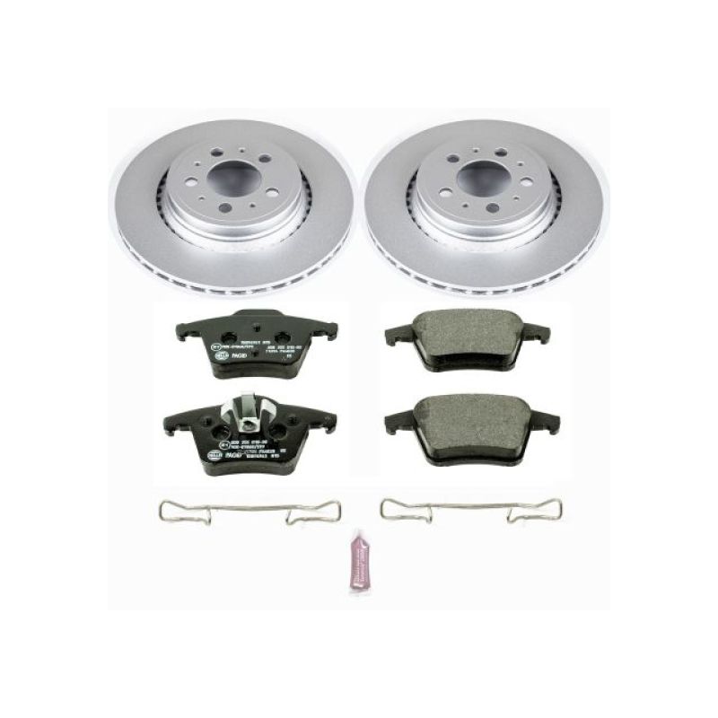 PSB Euro-Stop Kit - Power Stop 03-14 Volvo XC90 Rear Euro-Stop Brake Kit