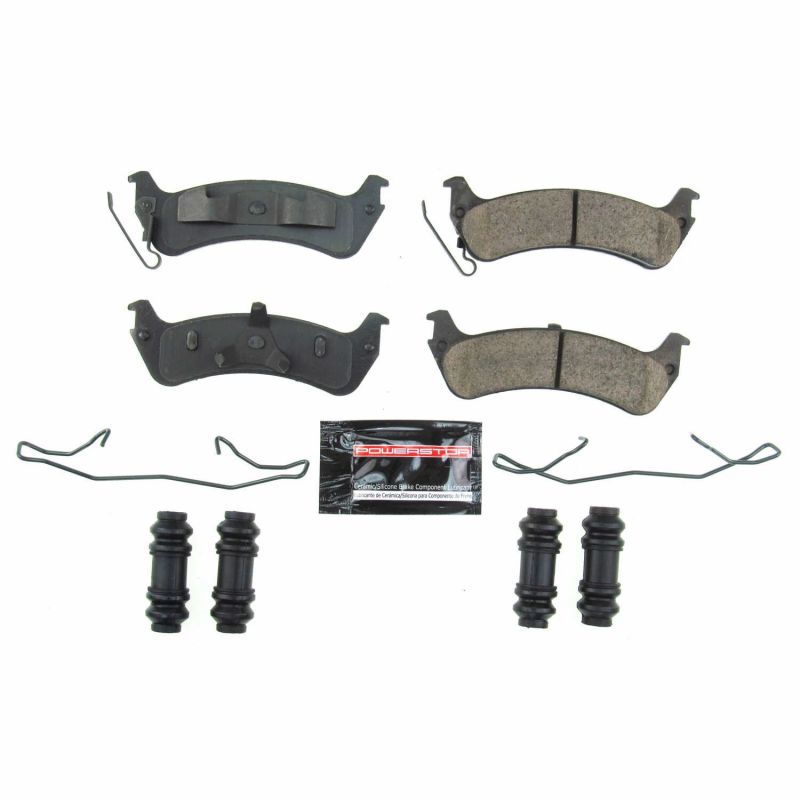 PSB Z23 Evolution Brake Pads - Power Stop 95-03 Ford Windstar Rear Z23 Evolution Sport Brake Pads w/Hardware