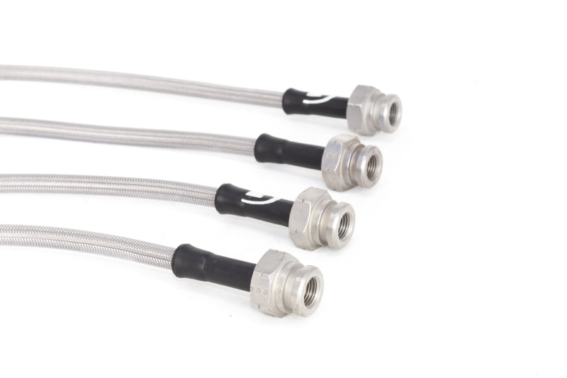 GR G-Stop Brake Line Kits - Goodridge 17-18 Honda Civic (Base/LX/EX) Stainless Steel Brake Line Kit