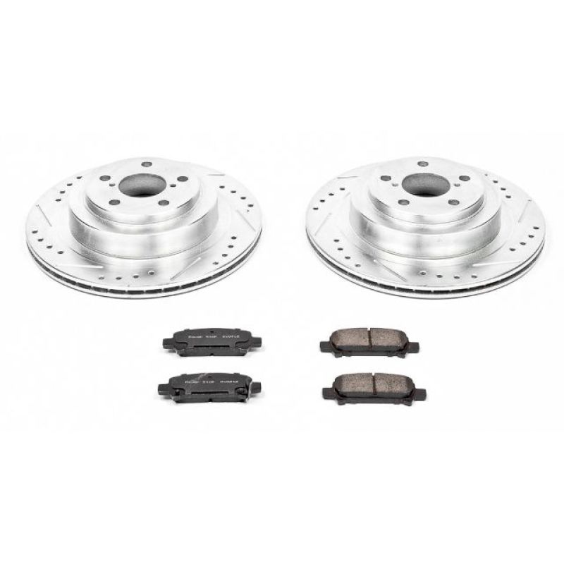 PSB Z23 Evolution Kit - Power Stop 05-09 Subaru Legacy Rear Z23 Evolution Sport Brake Kit