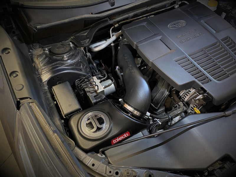 AFE Takeda Momentum Intake - aFe 19-21 Subaru Forester (H4 - 2.5L) Takeda Momentum Air Intake System - W/ PRO DRY S Filter