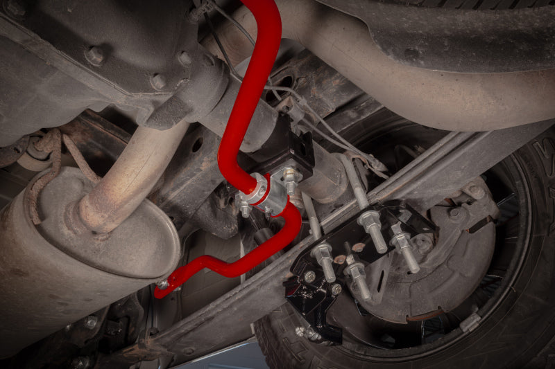 UMI Sway Bars - UMI Performance 15-24 Ford F-150 1in Solid Rear Sway Bar - Black