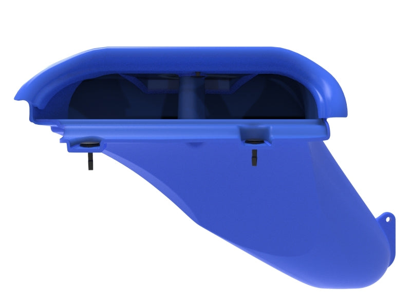 AFE Air Scoops - aFe Rapid Induction Dynamic Air Scoop 2021+ Ford F-150V6/V8 - Blue