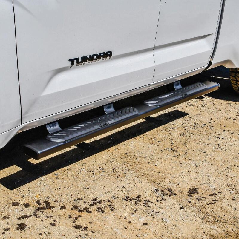 WES Nerf Bars - R5 - Westin 2022 Toyota Tundra Dbl Cab & Crew Max R5 Nerf Step Bars - Textured Black