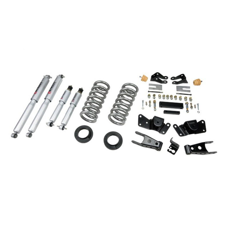 BT Lower Kit w SP Shocks - Belltech LOWERING KIT WITH SP SHOCKS