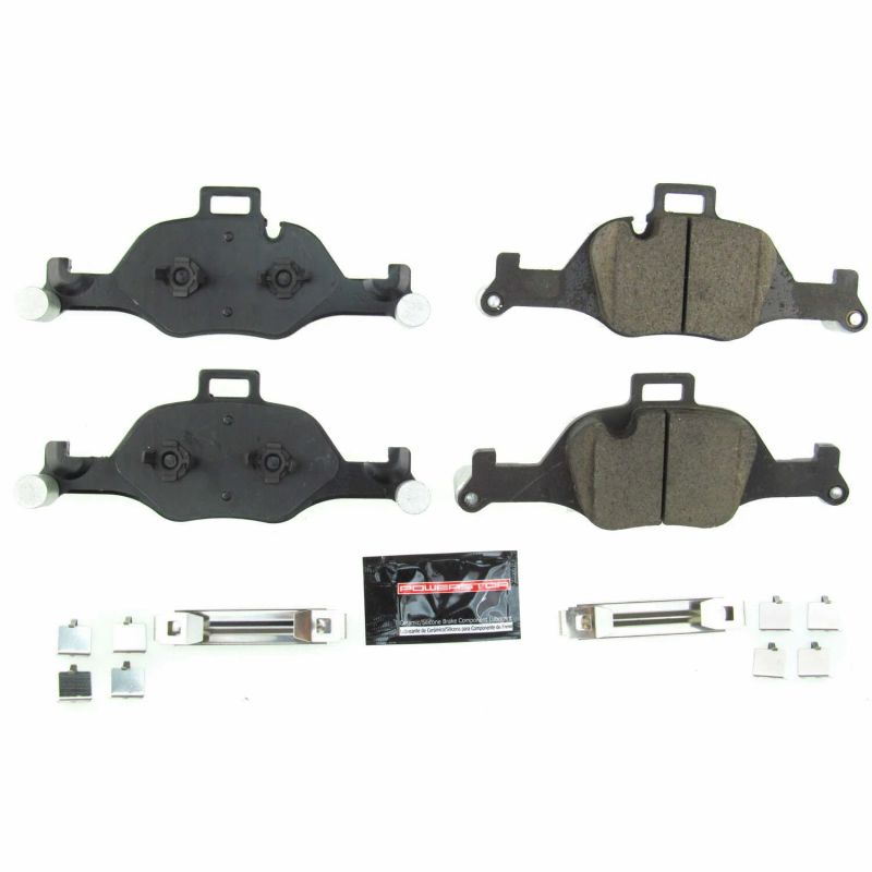 PSB Z23 Evolution Brake Pads - Power Stop 18-19 BMW 530e Front Z23 Evolution Sport Brake Pads w/Hardware