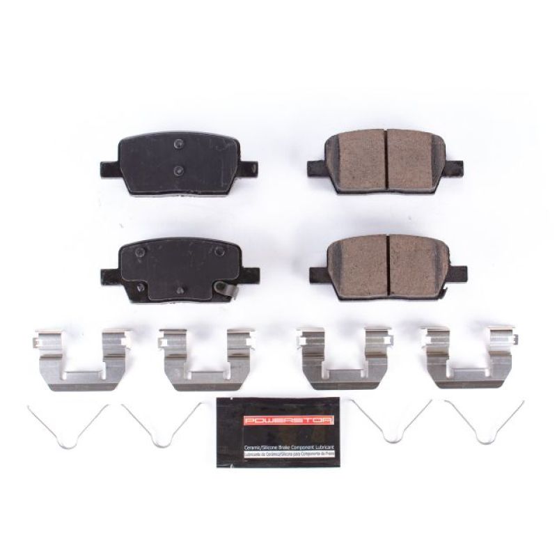 PSB Z23 Evolution Brake Pads - Power Stop 18-19 Buick Enclave Rear Z23 Evolution Sport Brake Pads w/Hardware