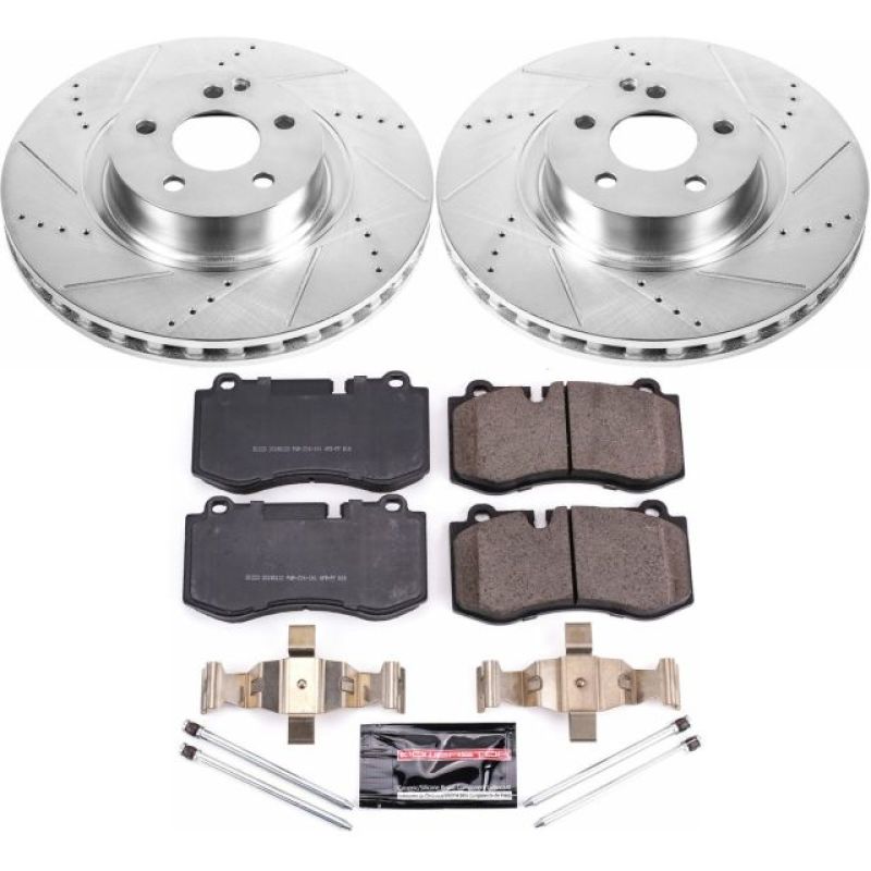 PSB Z23 Evolution Kit - Power Stop 07-08 Mercedes-Benz CL550 Front Z23 Evolution Sport Brake Kit