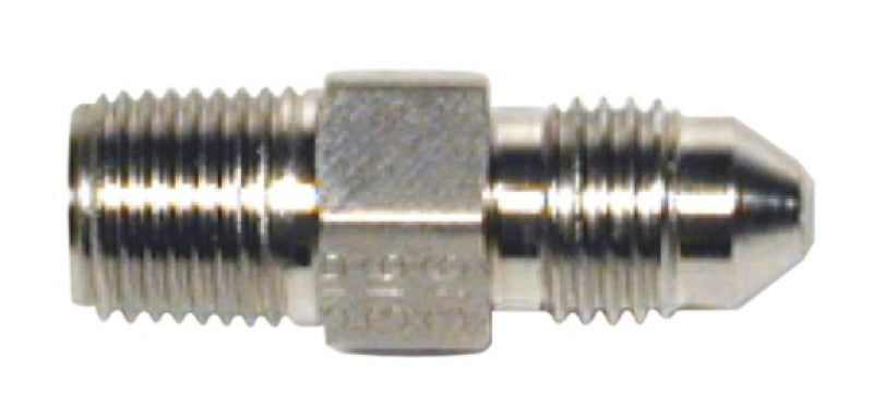 WIL Fittings and Adaptors - Wilwood Inlet Fitting - 1/8-27 NPT to -3 (Straight)