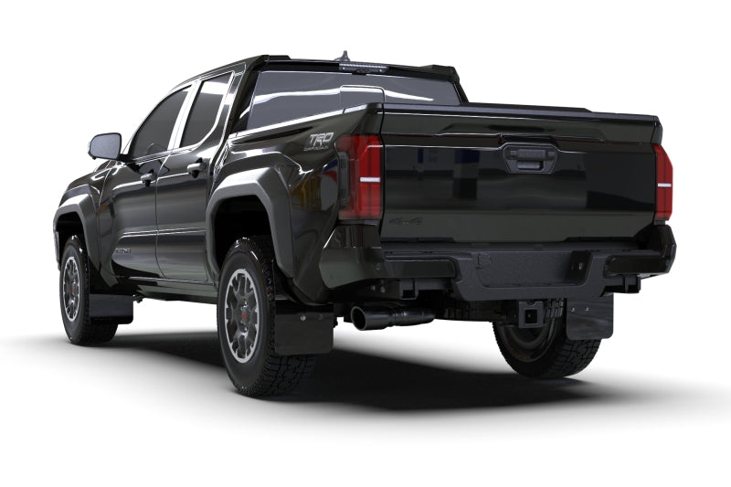 RAL UR Blk Flap/Rd Logo - Rally Armor 24-26 Toyota Tacoma Gen 4 Black UR Mud Flap w/Red Logo