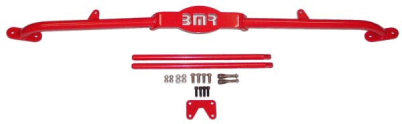BMR Strut Tower Braces - BMR 82-82 3rd Gen F-Body w/ TPI 3 Point Mount Strut Tower Brace - Red