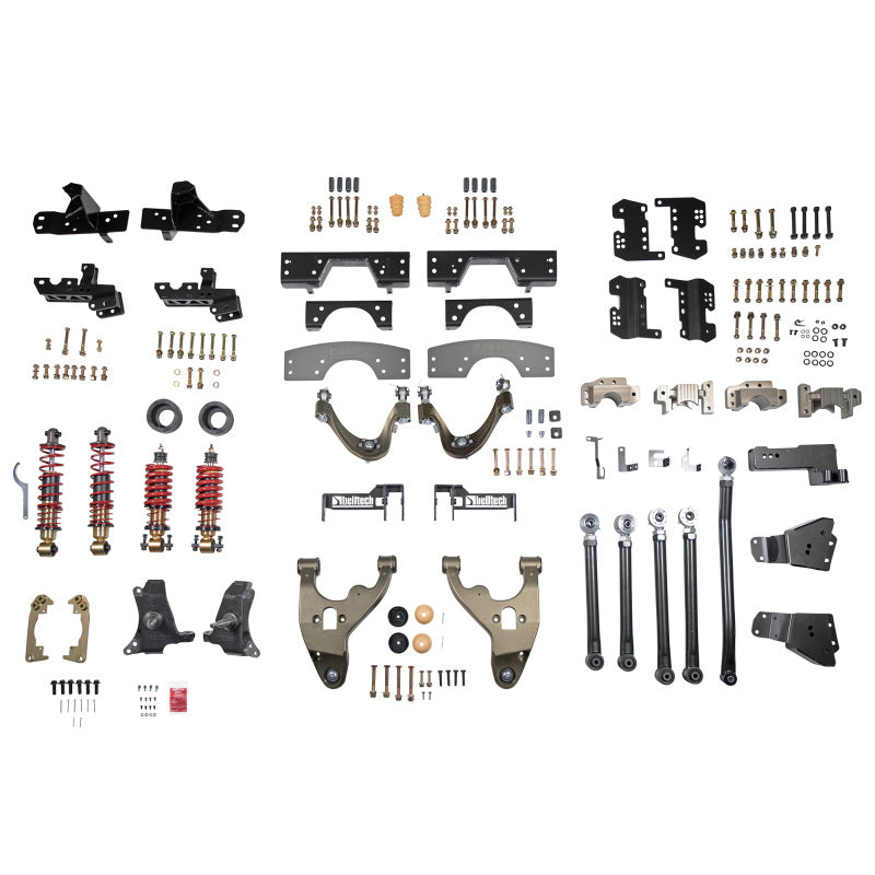 BT Coilover Kit - Belltech 92-98 GM C1500 Standard Cab Performance Coilover Kit