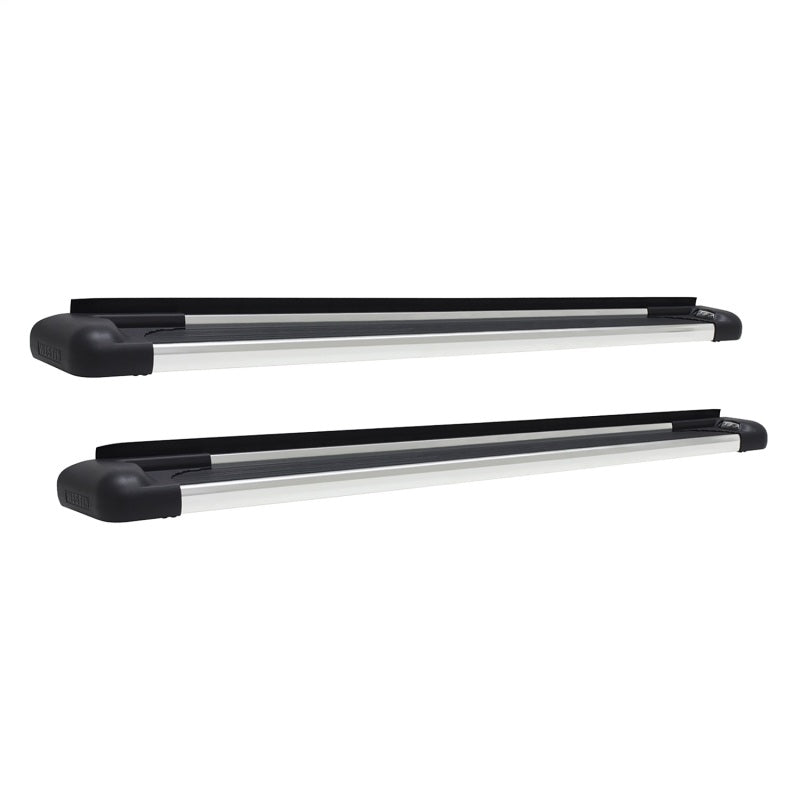 WES Running Boards - Sure-Grip - Westin SG6 Polished Aluminum Running Boards 85.5 in - Polished