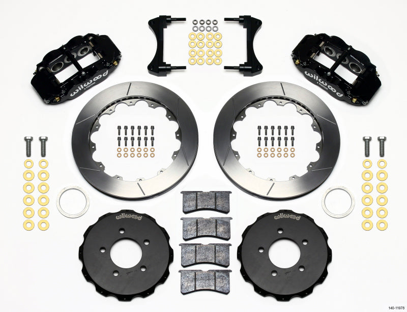 WIL Superlite Brake Kit - Wilwood Narrow Superlite 6R Front Hat Kit 12.88in 2006-Up Civic / CRZ