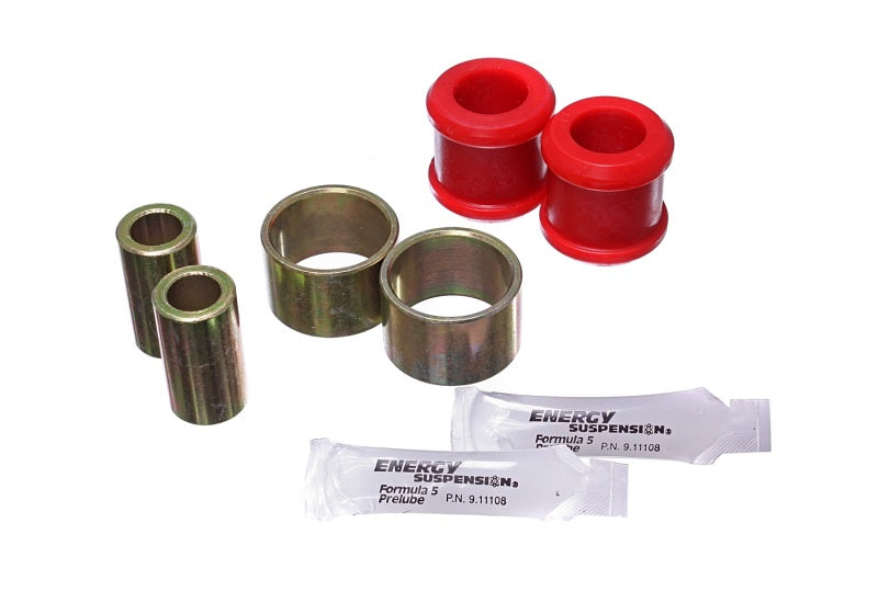 ES Track Arm Bushings - Red - Energy Suspension 07-14 Jeep Wrangler Red Rear Track Arm Bushing Set