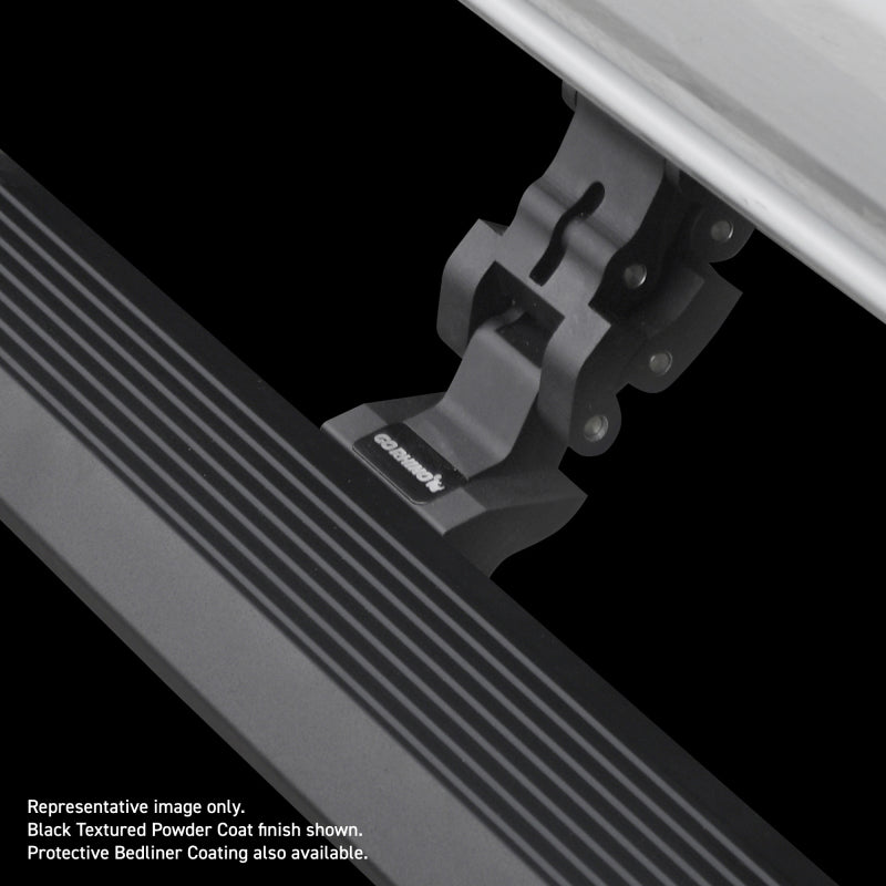 GOR RealTruck VoltStep Running Boards - RealTruck 07-17 Jeep Wrangler 2dr VoltStep Electric Running Board Kit (Cut Req.) - Bedliner Coating