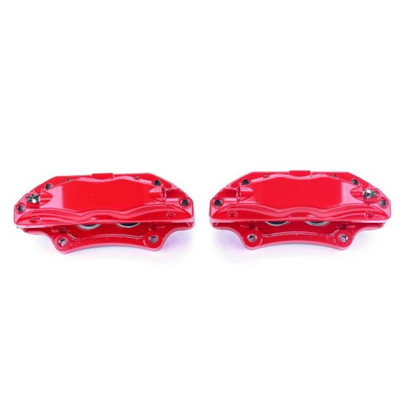 PSB Red Calipers - Power Stop 04-08 Acura TL Front Red Calipers w/o Brackets - Pair