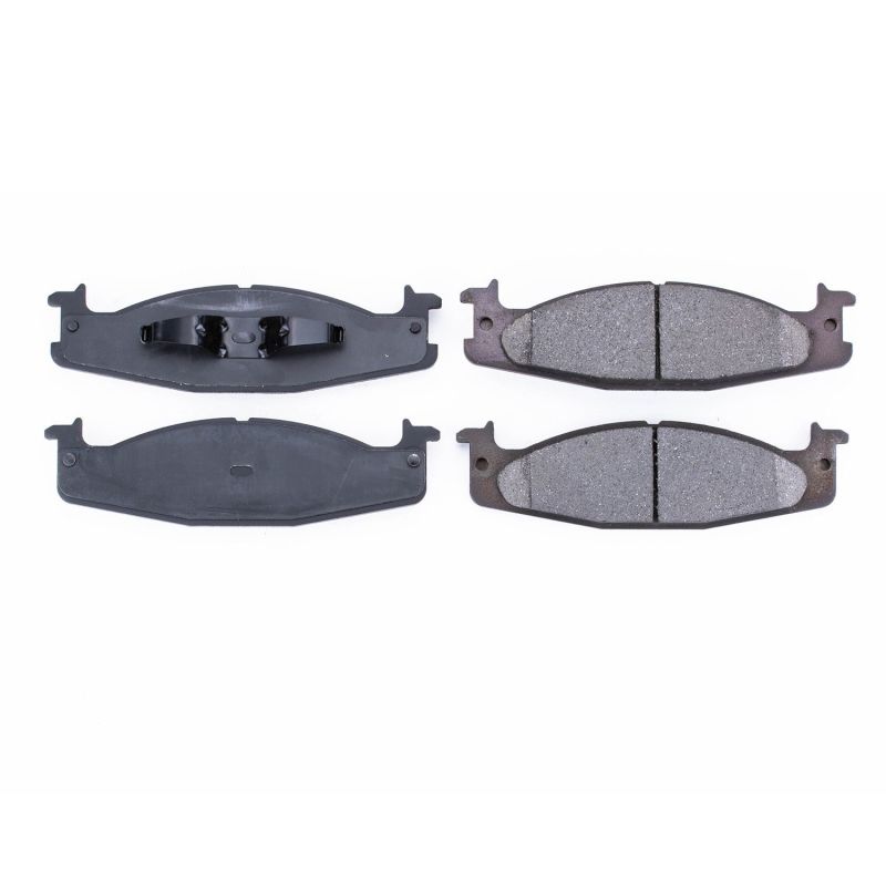 PSB Z16 Evolution Brake Pads - Power Stop 94-96 Ford Bronco Front Z16 Evolution Ceramic Brake Pads