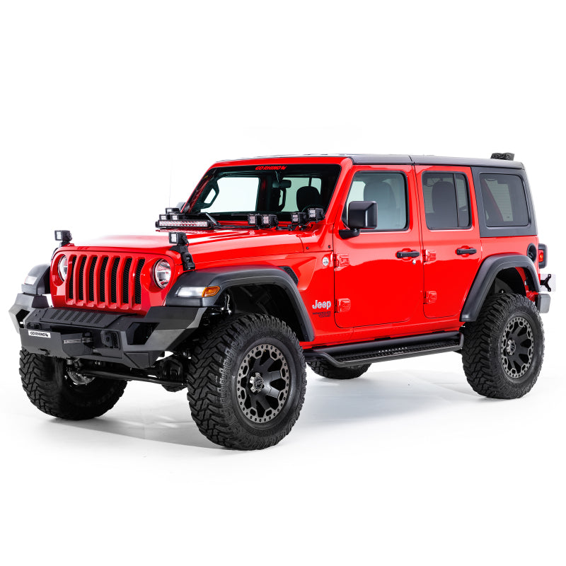 GOR Trailine Bumper - Go Rhino 07-20 Jeep Wrangler JL/JLU/JK/JKU/Gladiator JT Trailline Front Full Width Bumper