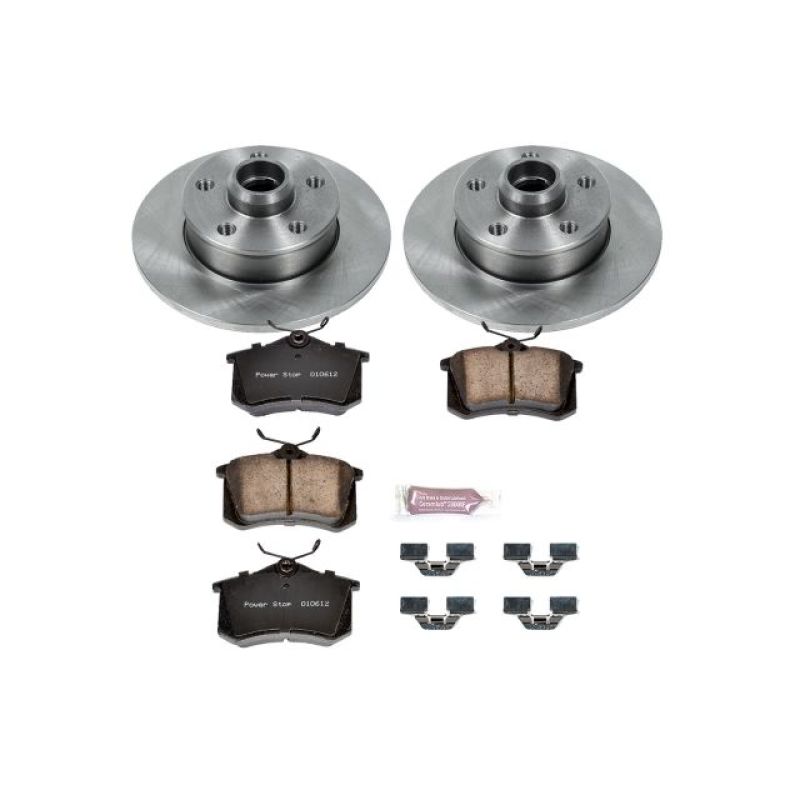 PSB Autospecialty Kit - Power Stop 94-99 Volkswagen Golf Rear Autospecialty Brake Kit