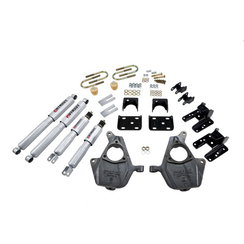 BT Lower Kit w SP Shocks - Belltech LOWERING KIT WITH SP SHOCKS