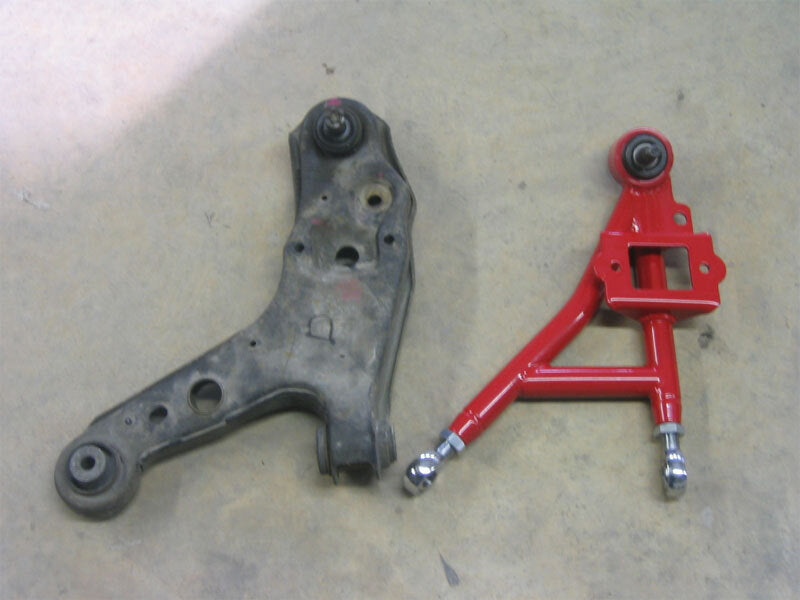 UMI Lower Control Arms - UMI Performance 93-02 GM F-Body Front Adjustable Lower A-Arms - Drag - CrMo