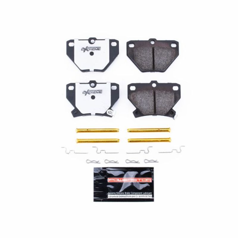 PSB Z26 Extreme Brake Pads - Power Stop 03-06 Pontiac Vibe Rear Z26 Extreme Street Brake Pads w/Hardware