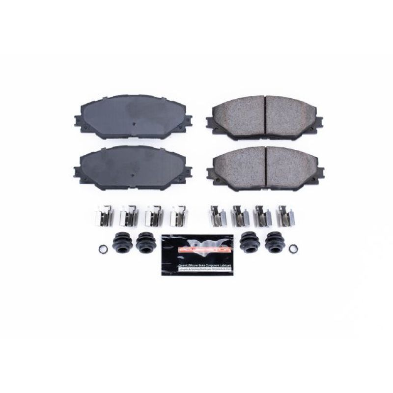 PSB Z23 Evolution Brake Pads - Power Stop 09-10 Pontiac Vibe Front Z23 Evolution Sport Brake Pads w/Hardware