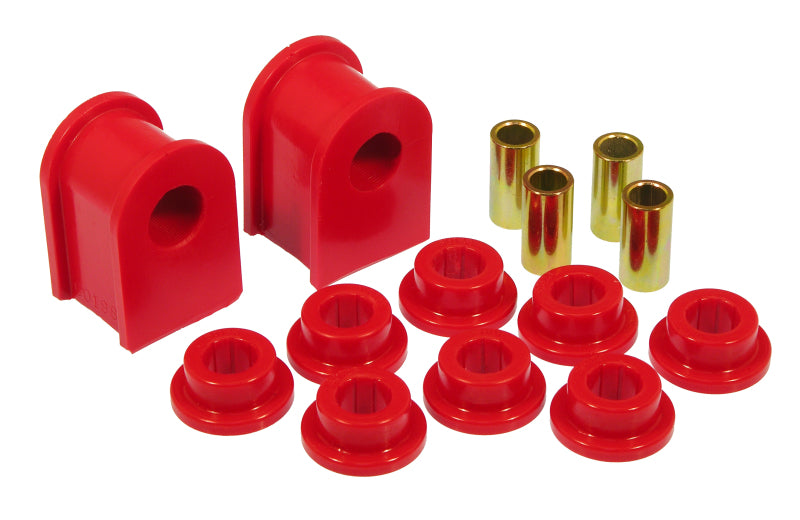 PRO Sway/End Link Bush - Red - Prothane 77-98 Ford Truck S/B & E/L Bush - 7/8in (for 2.5in Frames / Eye to Eye End Links) - Red