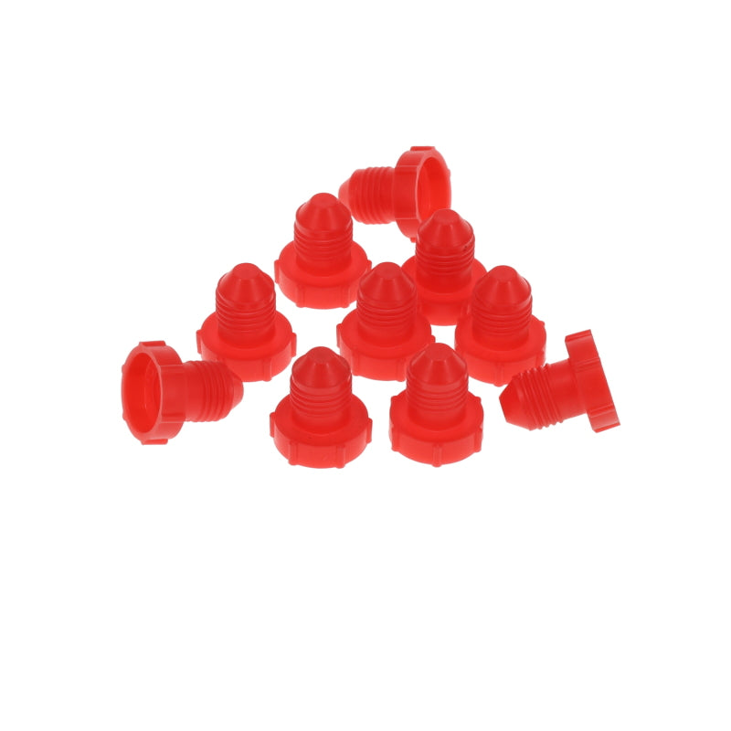 PFS Plastic Plugs - Peterson Fluid Systems Plastic Plug -4AN (Pack of 10)