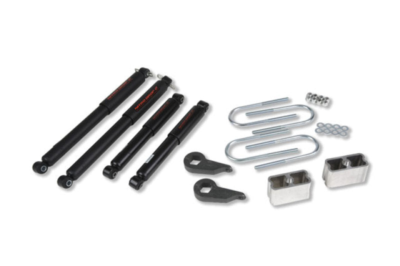 BT Lowering Kit w ND2 Shocks - Belltech LOWERING KIT WITH ND2 SHOCKS