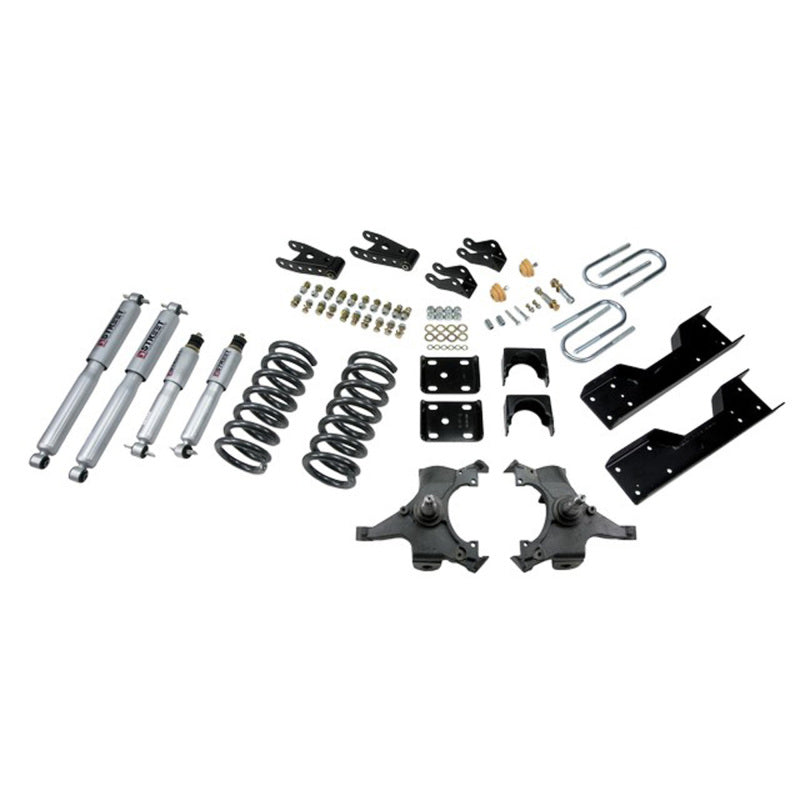 BT Lower Kit w SP Shocks - Belltech LOWERING KIT WITH SP SHOCKS