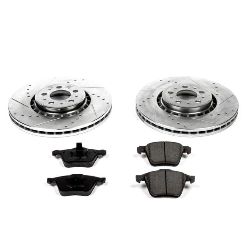 PSB Z23 Evolution Kit - Power Stop 03-14 Volvo XC90 Front Z23 Evolution Sport Brake Kit
