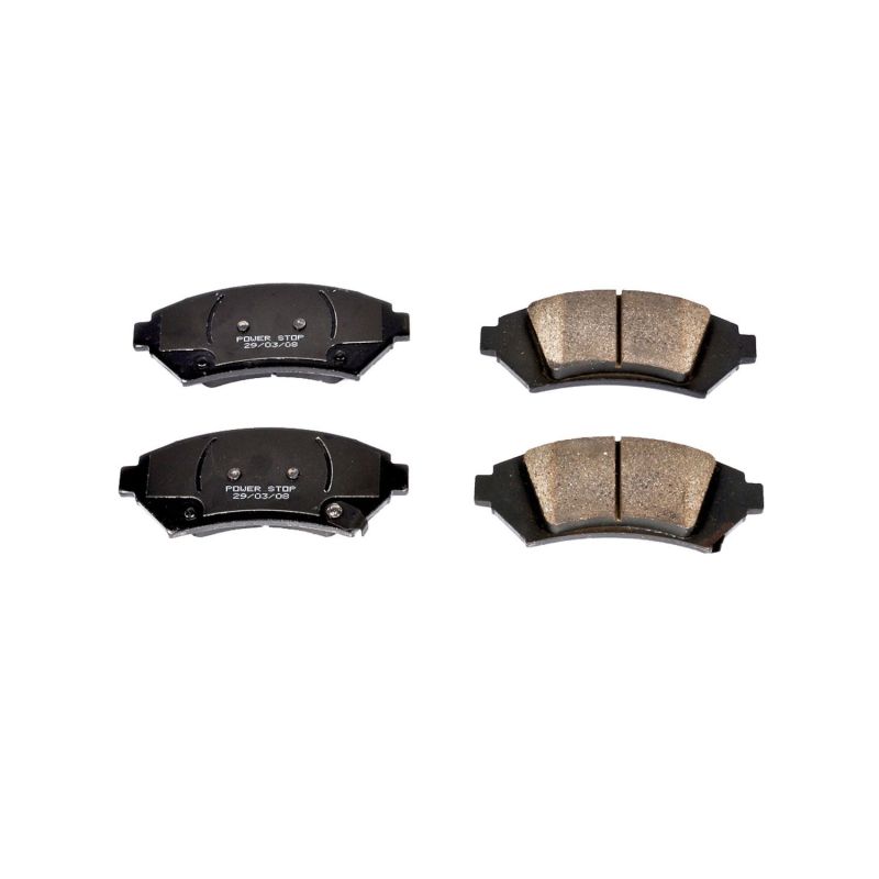 PSB Z16 Evolution Brake Pads - Power Stop 2005 Buick LeSabre Front Z16 Evolution Ceramic Brake Pads